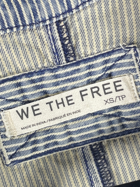 Blusa We The Free Rayas Azul - Talla XS