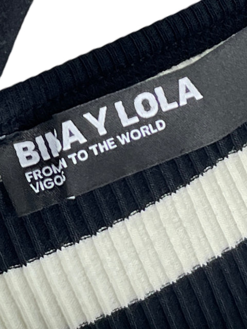 Top Bimba Y Lola Rayas Negro - Talla S