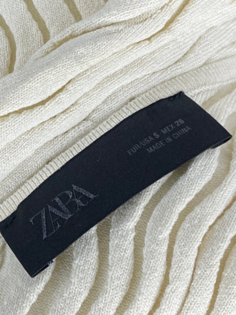 Top Zara Tank Blanco - Talla S