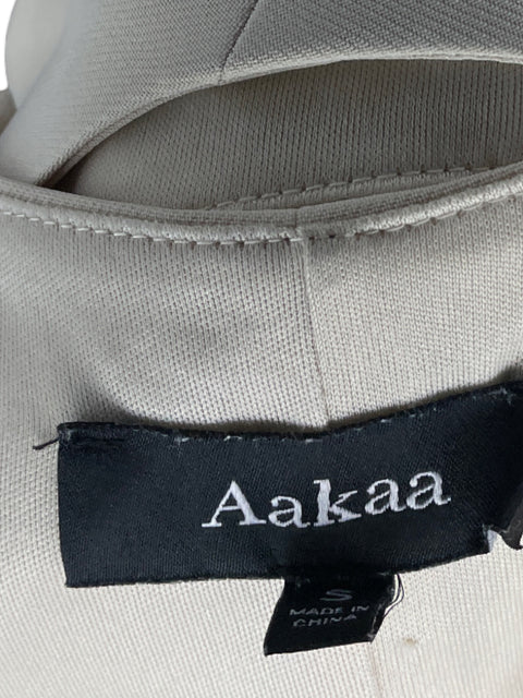 Chaleco Aakaa Cuello redondo Beige - Talla S