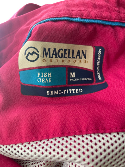 Blusa Magellan Manga larga Botones Rosado - Talla M