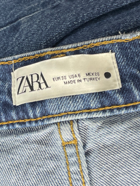 Pantalón Zara Denim 90’s full length Azul - Talla 6