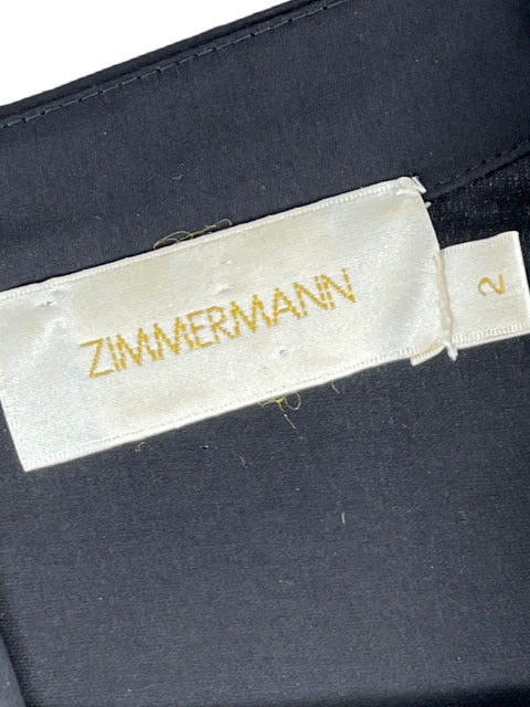 Blusa Zimmermann Negro - Talla 2
