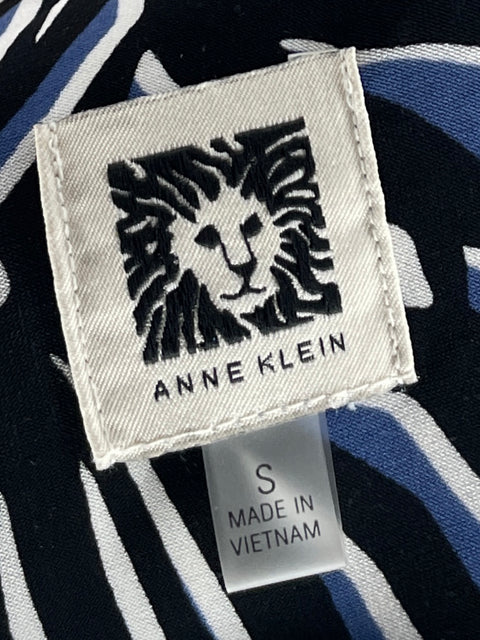 Pantalón Anne Klein Estampado Azul - Talla S