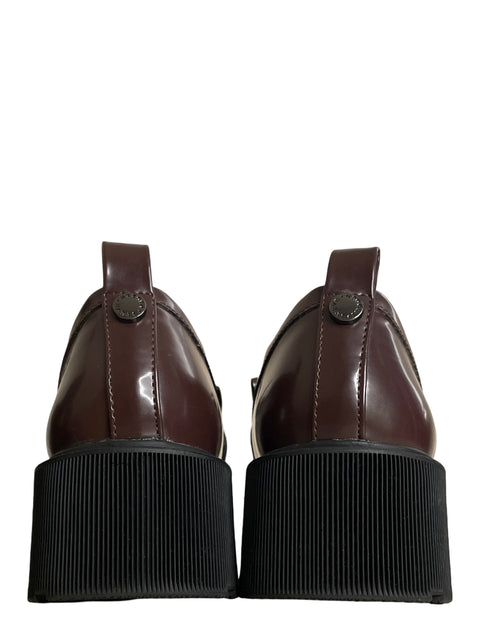 Mocasín Melissa Punta Cuadrada Marrón - Talla 38