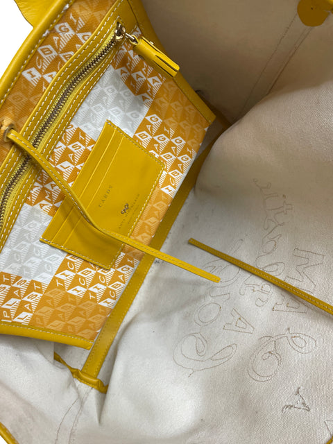 Cartera Anya Hindmarch Cuero Amarillo - Talla U
