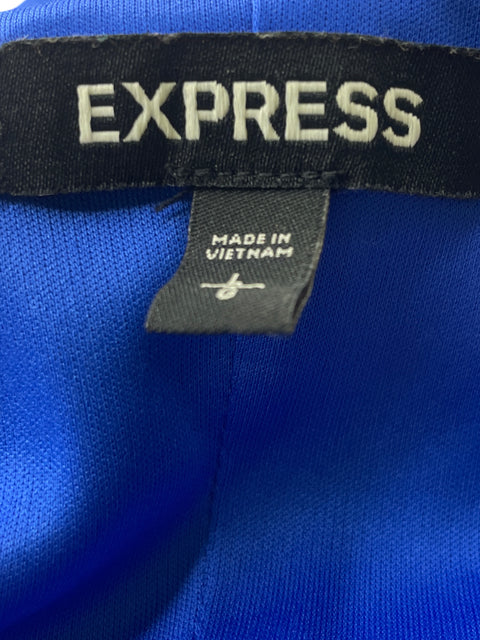 Vestido Express Estampado Tiras Suelto Azul - Talla L