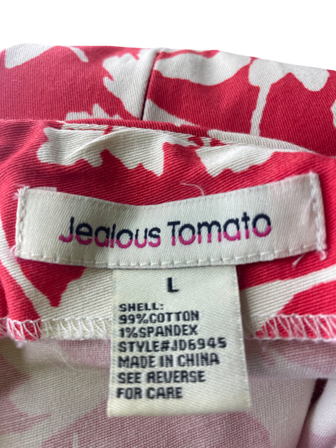 Vestido Jealous Tomato Estampado Floral Strapless Naranja - Talla L