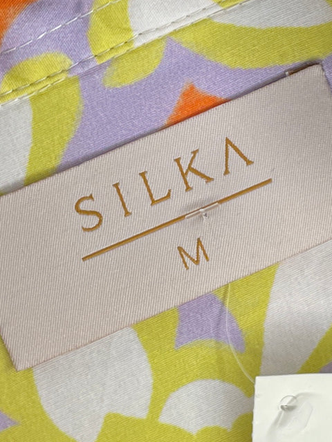 Blusa Silka Estampado Amarillo - Talla M