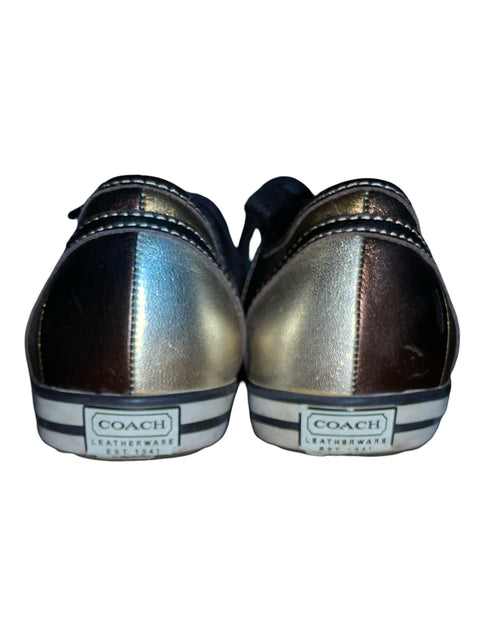 Zapatilla Coach Canvas Cordones - Talla 7.5