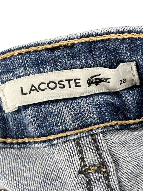 Short Lacoste Azul - Talla 26