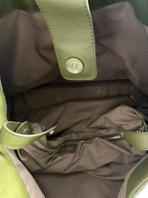 Cartera Velez Texturizado Asa corta Verde - Talla U