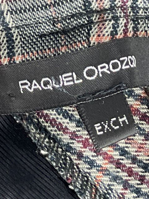 Pantalón Raquel Orozco Bota Ancha Gris - Talla XS