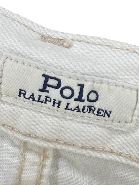 Jean Ralph Lauren Acuarela Recto Blanco - Talla S