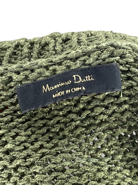 Blusa Massimo Dutti Verde - Talla XS
