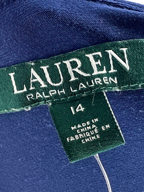 Vestido Ralph Lauren Maxi Azul - Talla 14