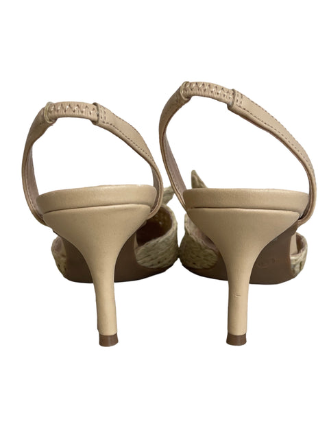 Zapato Charles David Tejido Punta cerrada Beige - Talla 8