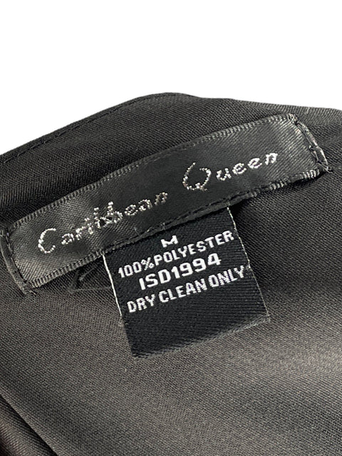 Blusa Caribbean Queen Oversize Negro - Talla M
