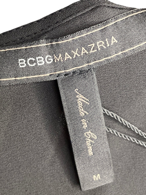 Vestido Bcbgmaxazria Fluido Negro - Talla M