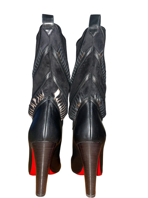 Bota Christian Louboutin Negro - Talla 38