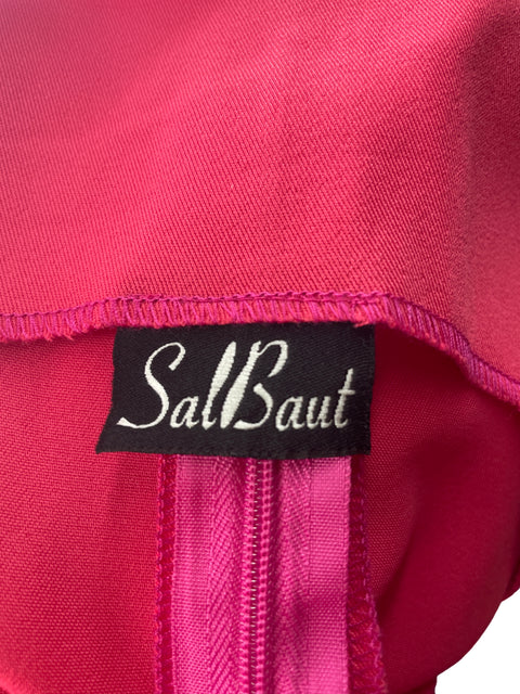 Blusa Salbaut Sin mangas Cuello redondo Rosado - Talla S