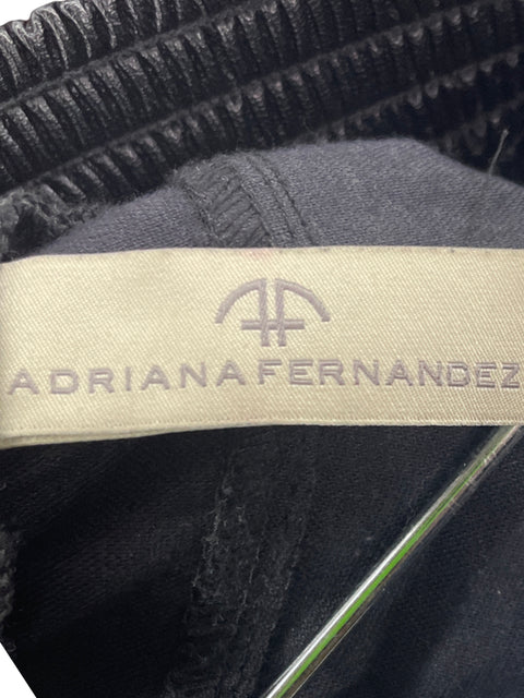 Pantalón Adriana Fernandez Cuerina Ajustado Negro - Talla M