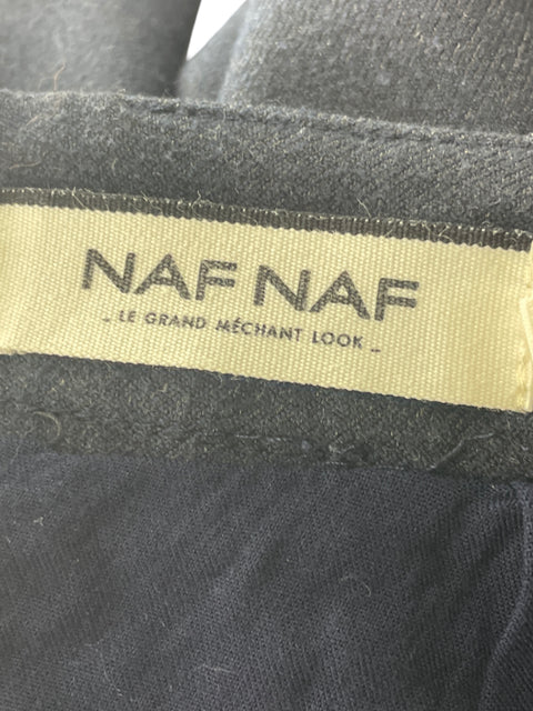Falda Naf Naf Botones Mini Azul - Talla 36