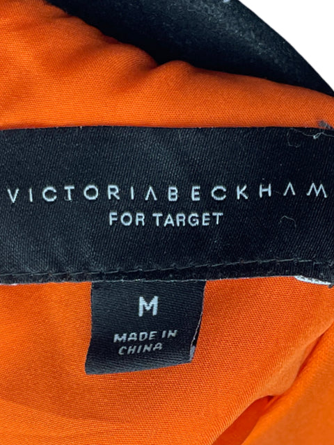 Blusa Victoria Beckham Apliques Cuello redondo Sin mangas Naranja - Talla M