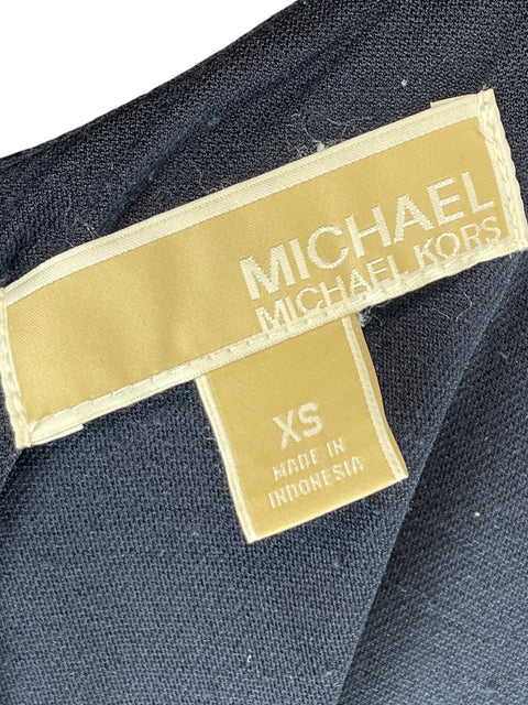 Vestido Michael Kors Midi Negro - Talla XS