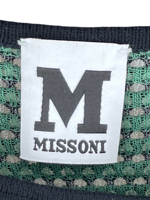 Vestido Missoni Tejido Verde - Talla S