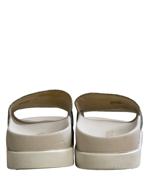 Sandalia Michael Kors Brillo Plateado - Talla 7