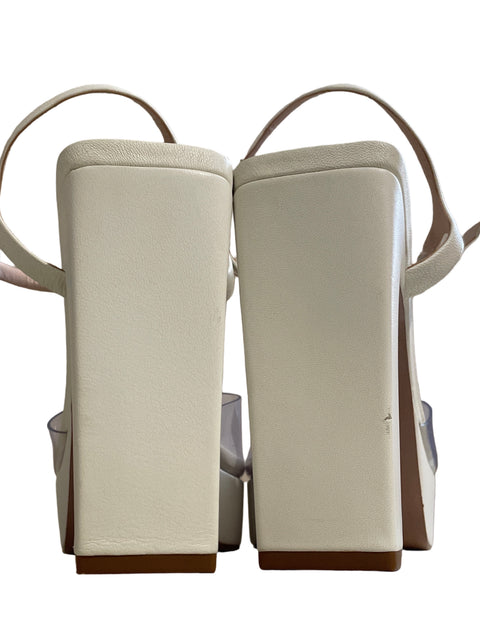 Tacón Schutz Blanco - Talla 37