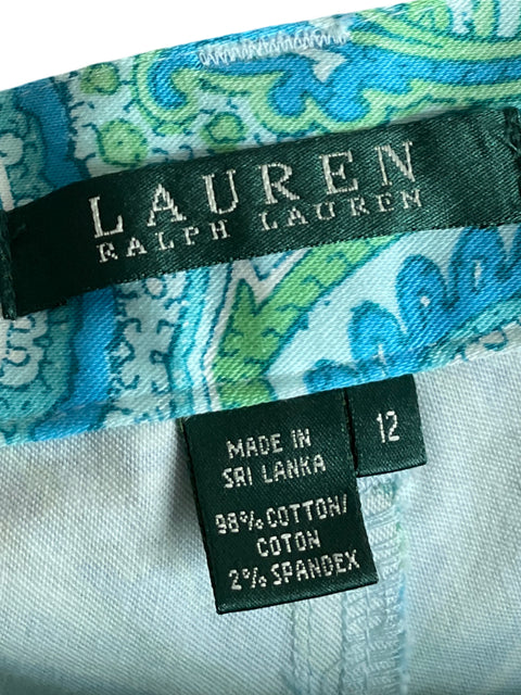 Jean Ralph Lauren Estampado Azul - Talla 12