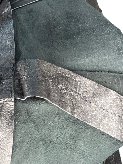 Pantalón Anímale Bombacho Piel Negro - Talla 38
