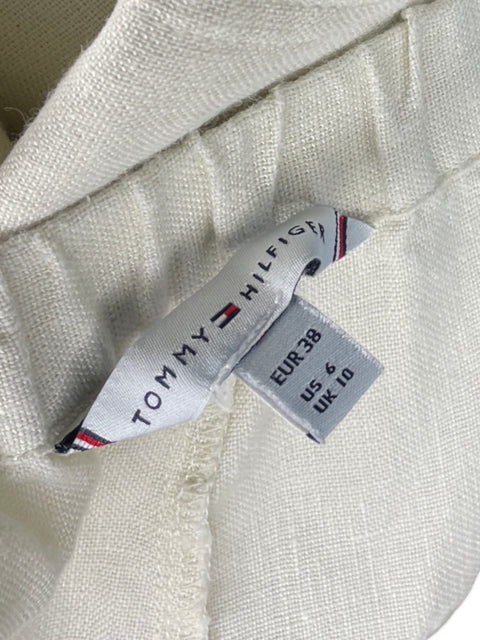 Pantalón Tommy Hilfiger Recto Beige - Talla 6