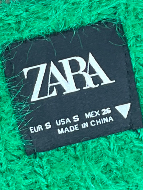 Cardigan Zara Verde - Talla S