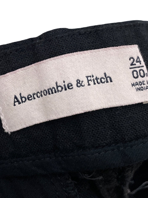 Pantalón Abercrombie & Fitch Negro - Talla 24