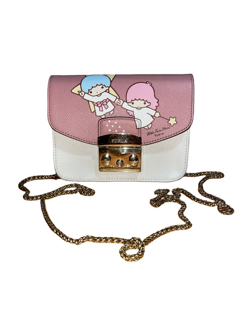 Cartera Furla Samrio Little Twins Stars Estampado Rosado - Talla U