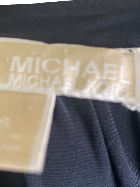Mono Michael Kors Liso Manga larga Amarrado Azul - Talla S