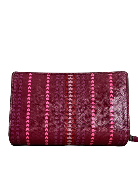 Cartera Kate Spade Wallet Cuero Rosado - Talla U