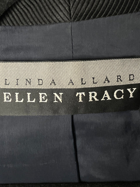 Blazer Linda Allard Ellen Tracy Negro - Talla S
