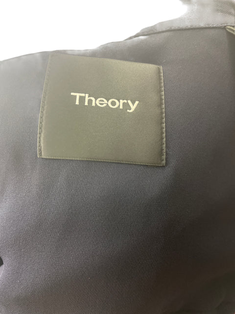 Chaqueta Theory Cinta Ajustado Manga larga Cruzado Negro - Talla S