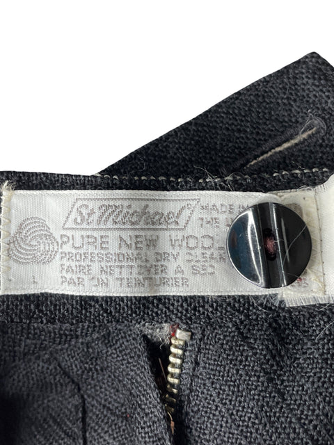 Falda St Michael Reversible Plisado Gris - Talla L