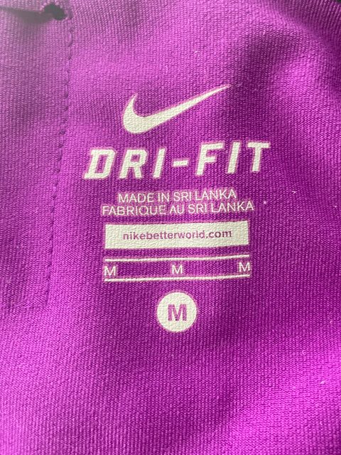 Pantalón Nike Deportivo Liso Lycra Morado - Talla M