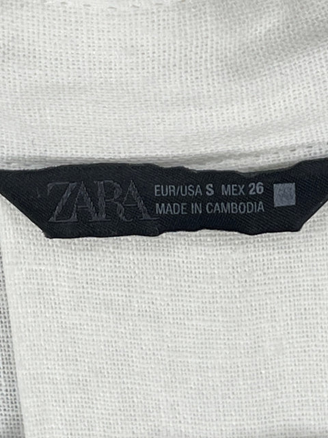 Blusa Zara Blanco - Talla S