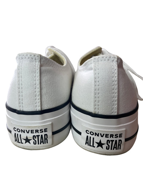 Zapatilla Converse All star Suela de goma Liso Blanco - Talla 5