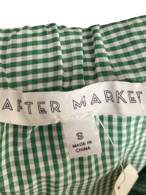 Falda After Market Cuadros Vichy Verde - Talla S