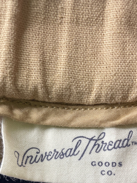 Falda Universal Thread Midi Botones Recto Beige - Talla M