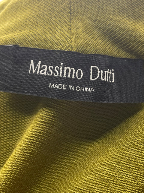 Blusa Massimo Dutti Cruzado Cuello v Sin mangas Verde - Talla S