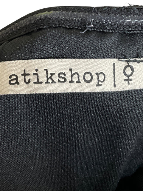 Blusa Atikshop Asimétrico Brillo Negroi - Talla M